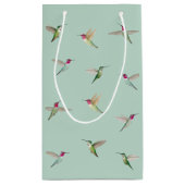 アンナのハミングバード スモールペーパーバッグ (裏面)