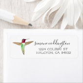 アンナのハミングバード ラベル (インサイチュ)