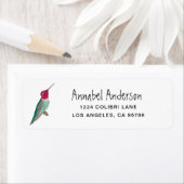 アンナのハミングバード ラベル (インサイチュ)