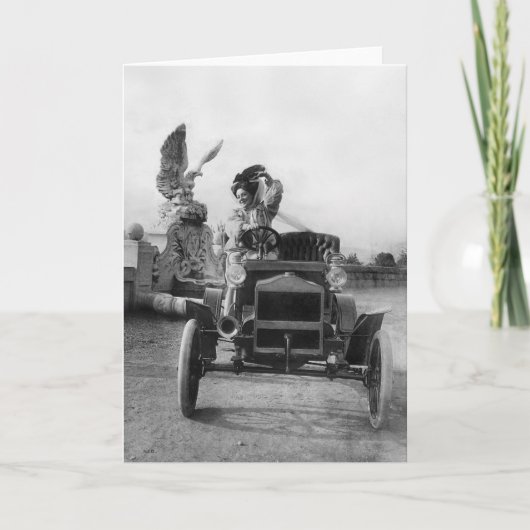 アンナは1905年から1910年にかけて彼女のマックスウェル・ランナウで開催された カード (正面)