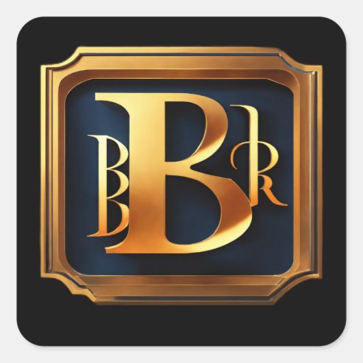 アンナアートステッカー スクエアシール (正面)