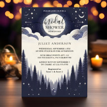 アンナイトサンセットムーンクラウドトワイライトブライダルシャワー