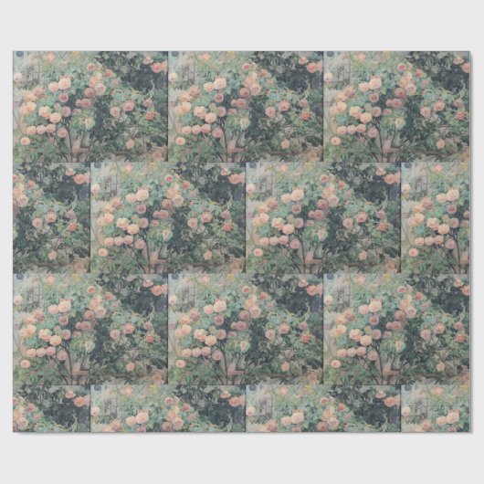 アンナシンバーグヴィンテージバラ ラッピングペーパー (フラット)