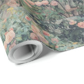 アンナシンバーグヴィンテージバラ ラッピングペーパー (ロールコーナー)