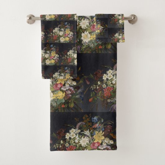 アンナステインアニットテルアルパインフラワーズ バスタオルセット (インサイチュ)