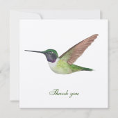 アンナズハミングバードサンキューカード サンキューカード (正面)