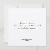 アンナズハミングバードサンキューカード サンキューカード (裏面)