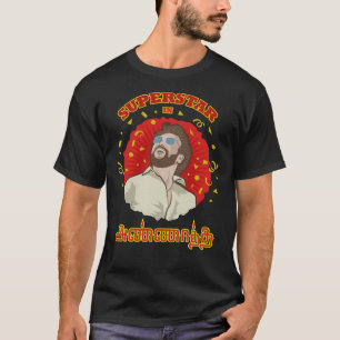 アンナタタミル映画スーパースターラジニカンスクラシック Tシャツ