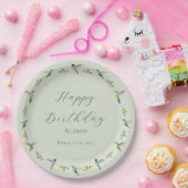 アンナハチドリの誕生日 ペーパープレート (パーティー)