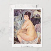 アンナバイピエールオーギュストルノアール ポストカード (正面/裏面)