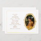 アンナパラシャン初の稲作式フローラ写真 招待状 (正面/裏面)