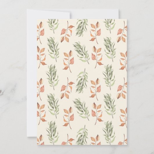 アンナプラシャンファーストライスセレモニーフローラ 招待状 (裏面)