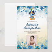 アンナプラシャン招待状のアンナプラシャン招待状 招待状 (正面/裏面)