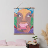 アンナベル・ザ・カウズ 吊り下げ型タペストリー (寝室)