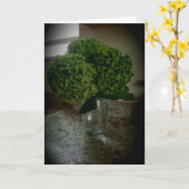 「アンナベル ハイドランジア」誕生日カード カード (黄色い花)