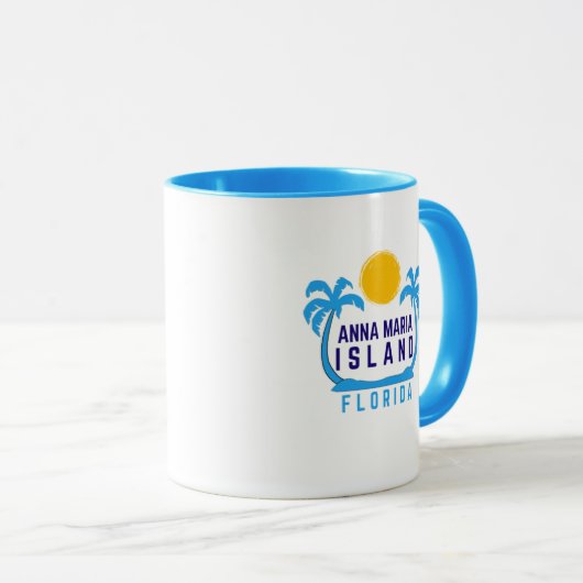 アンナマリアアイランドフロリダコーヒーマグ マグカップ (正面右)