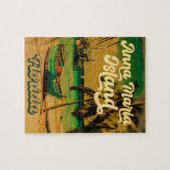 アンナマリアアイランドフロリダビーチレトロ土産 ジグソーパズル (横)