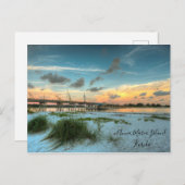 アンナマリアアイランドフロリダポストカード ポストカード (正面/裏面)