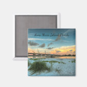 アンナマリアアイランドフロリダマグネット マグネット (正面/裏面)