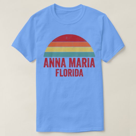 アンナマリアフロリダ Tシャツ (デザイン正面)