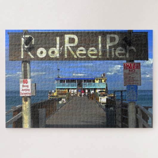 アンナマリア鍵フロリダ。 ジグソーパズル (横)