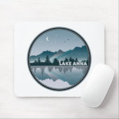 アンナヴァージニア湖リフレクション マウスパッド (マウス)