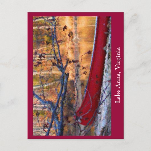 アンナヴァージニア湖 ポストカード (正面)