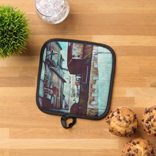 アンナ通り 鍋敷き (トップダウン)