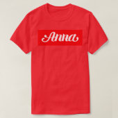 アンナ2 Tシャツ (デザイン正面)
