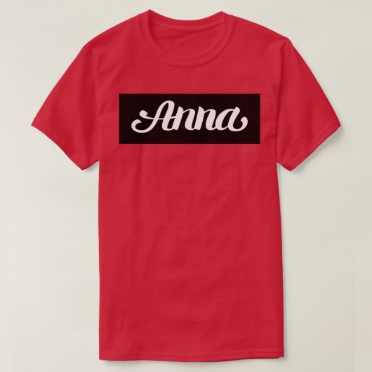 アンナ3 Tシャツ (デザイン正面)