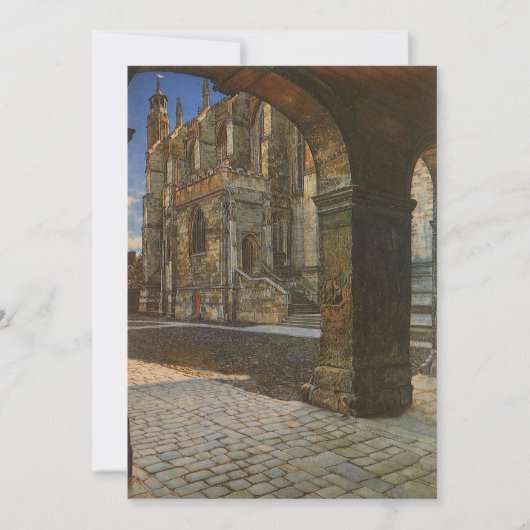 アンナ・アルマ・タデマによるイートン大学礼拝堂 (正面)