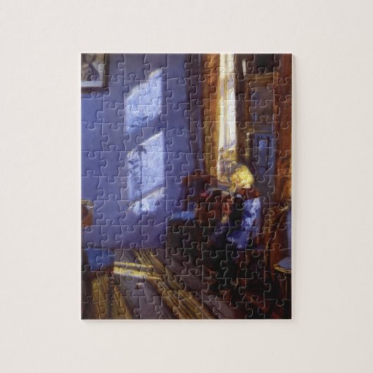 アンナ・アンチャーのサンシャイン・イン・ザ・ブルー・ルーム ジグソーパズル (縦)