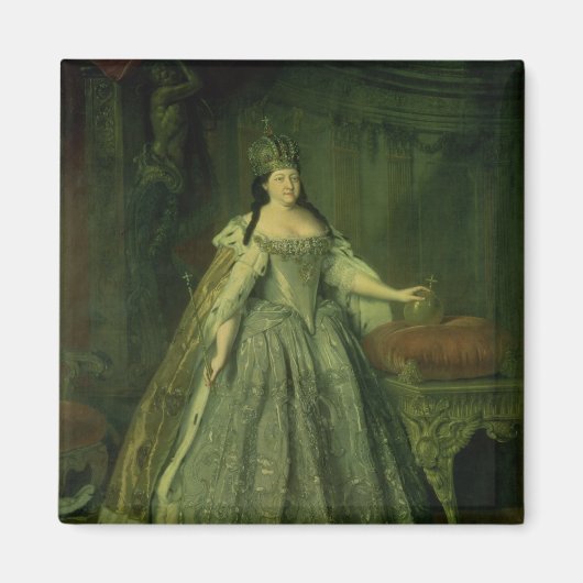 アンナ・イワノヴナポートレート1730年 マグネット (正面)