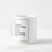 アンナ·ケンドリックがツイートで顔タッチ コーヒーマグカップ (正面左)