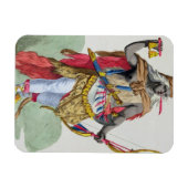 アンナ・ニジンガ女王（1583年～1663年）、『レセイル・デ・E』より マグネット (横)