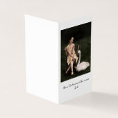 アンナ・パブロヴァと彼女のスワン・ジャック・フラット・グリーティング・カード (外部)