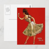 アンナ・ホールド ポストカード (正面/裏面)