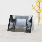 アンナ・マリア・アイランドピア・グリーティング・カード カード (黄色い花)