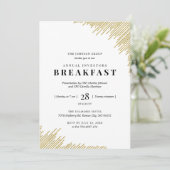 アンニュアルインベスターズブレックファーストビジネス 招待状 (スタンド正面)