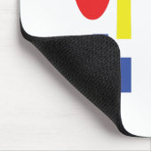 アンニョン！韓国語Hi / Hello 안녕ハングル語 マウスパッド (コーナー)