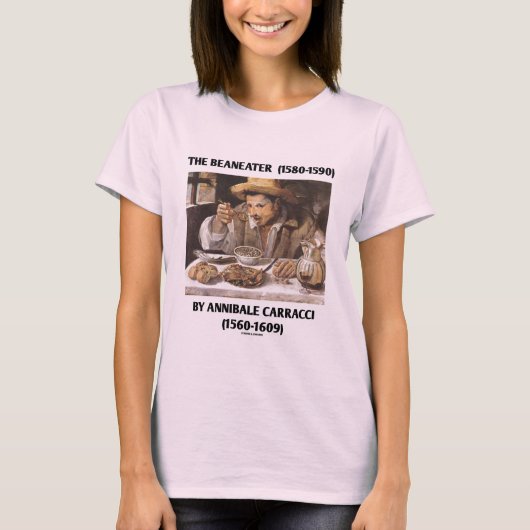 アンニーバレ・カラッチ著Beaneater (1580-1590年) Tシャツ (正面)