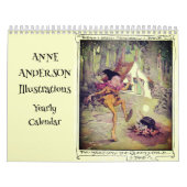 アンヌアンダーソンビクトリアンフェアヤテールイラスト カレンダー (カバー)