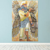 アンヌナキ円喜 キャンバスプリント (インサイチュ (ウッドフロア))