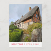 アンヌハサウェイコテージビューポストカード ポストカード (正面)