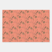 アンヌ女王のレースのラッピング紙セット ラッピングペーパーシート (正面3)