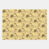 アンヌ女王のレースのラッピング紙セット ラッピングペーパーシート (正面2)