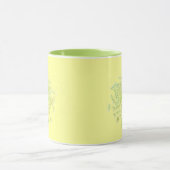 アンヌ女王のレースの贈り物と好意 マグカップ (中央)