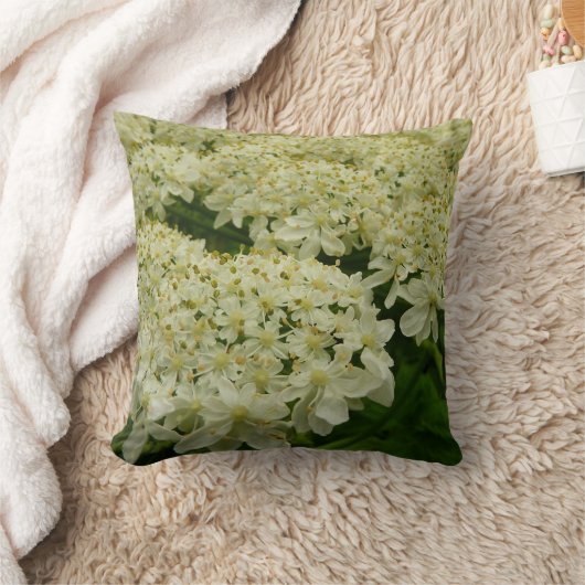 アンヌ女王レースのワイルドフラワーの写真 クッション (ブランケット)