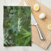 アンヌ女王レースの夏のワイルドフラワー キッチンタオル (四つ折り)