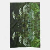 アンヌ女王レースの夏のワイルドフラワー キッチンタオル (縦)